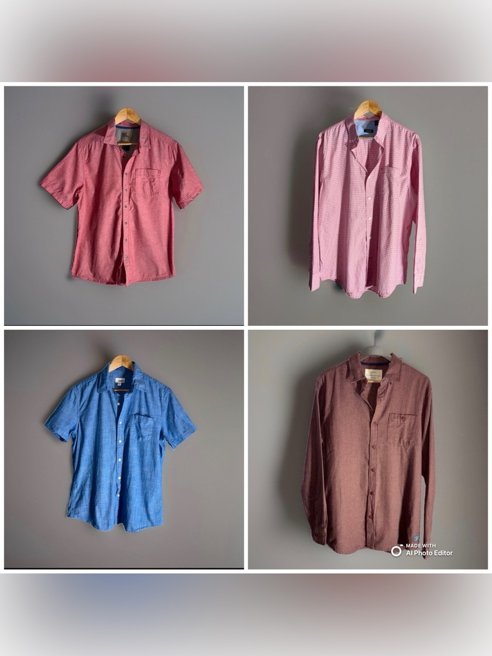 Men’s Shirts 5.11 Tactical, Izod, Sonoma, Weatherproof Button Up Shirt Plaid M